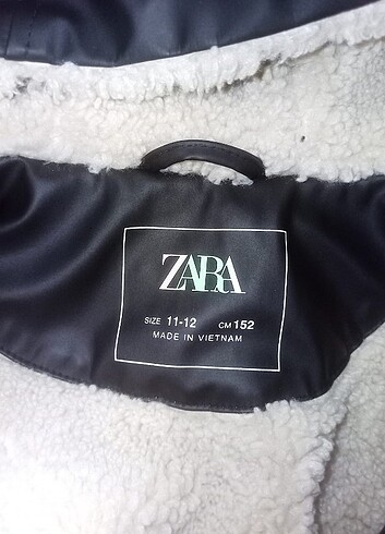 Zara Çok temiz yeniden kız çocuk mont u