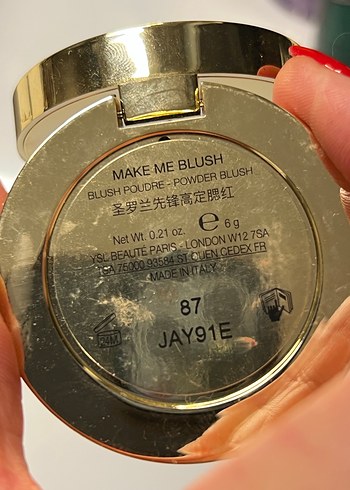 Yves Saint Laurent Pembe Allık - Görsel 3