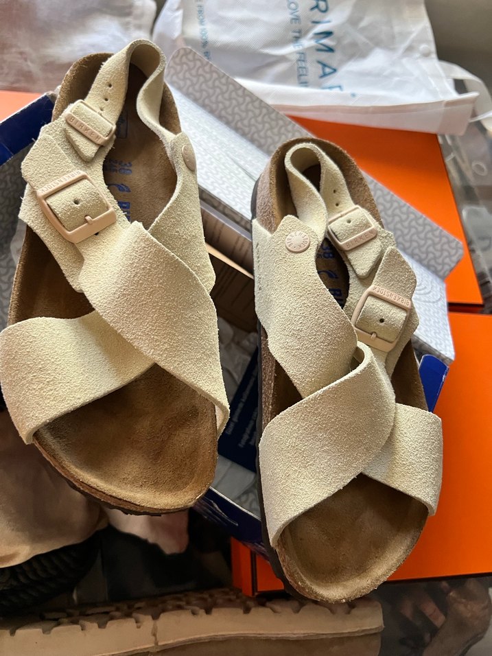 Birkenstock Süet Sandalet - Görsel 2