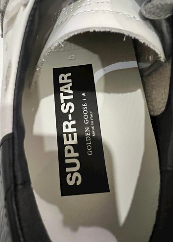 Golden Goose Deluxe Golden Goose Super Star Erkek Ayakkabı