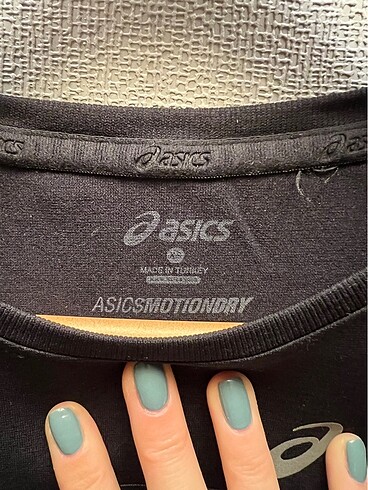xs Beden Asics Spor Bluz Sweat Shirt Tenis icin