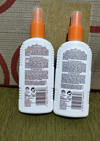  Beden Renk Malibu SPF 15 Orta Koruma Sprey Güneş Losyonu