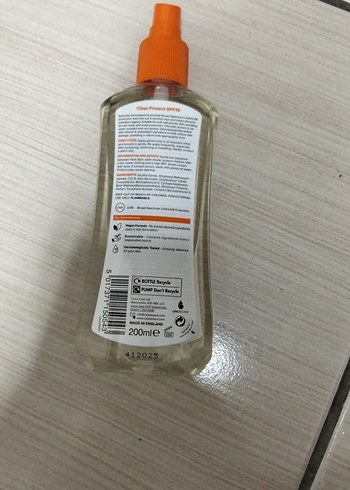  Beden Calypso SPF 15 Orta Koruma Kuru Yağ Spreyi