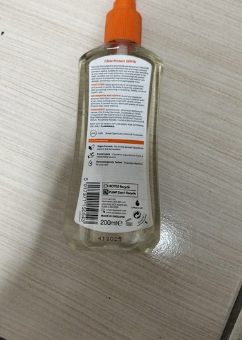  Beden Renk Calypso SPF 15 Orta Koruma Kuru Yağ Spreyi