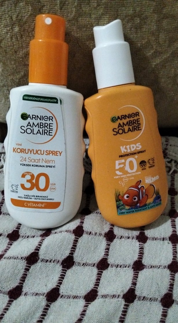 Garnier Ambre Solaire Çocuk ve Yetişkin Güneş Spreyi - Görsel 2