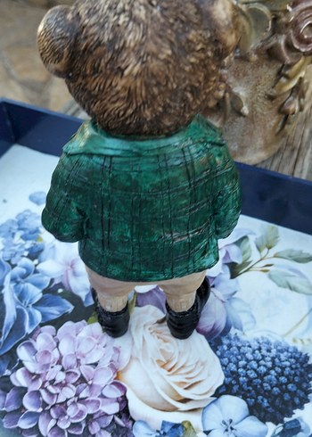 Koyu Kahverengi Ayı Figürü - Görsel 5