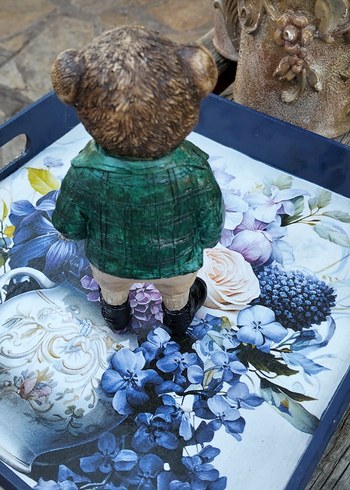 Koyu Kahverengi Ayı Figürü - Görsel 3