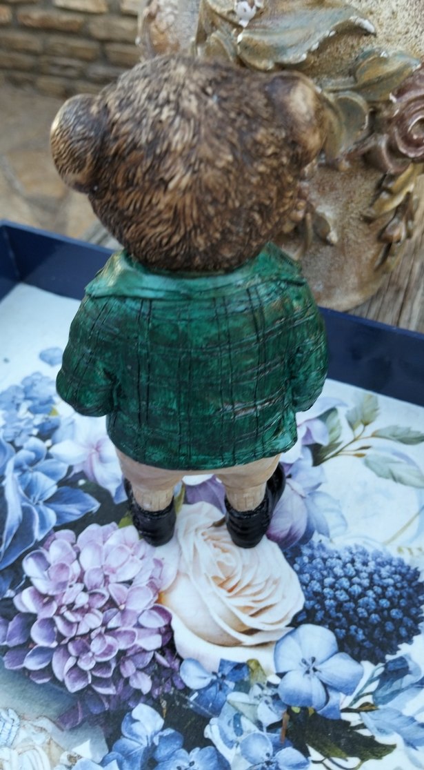 Koyu Kahverengi Ayı Figürü - Görsel 5