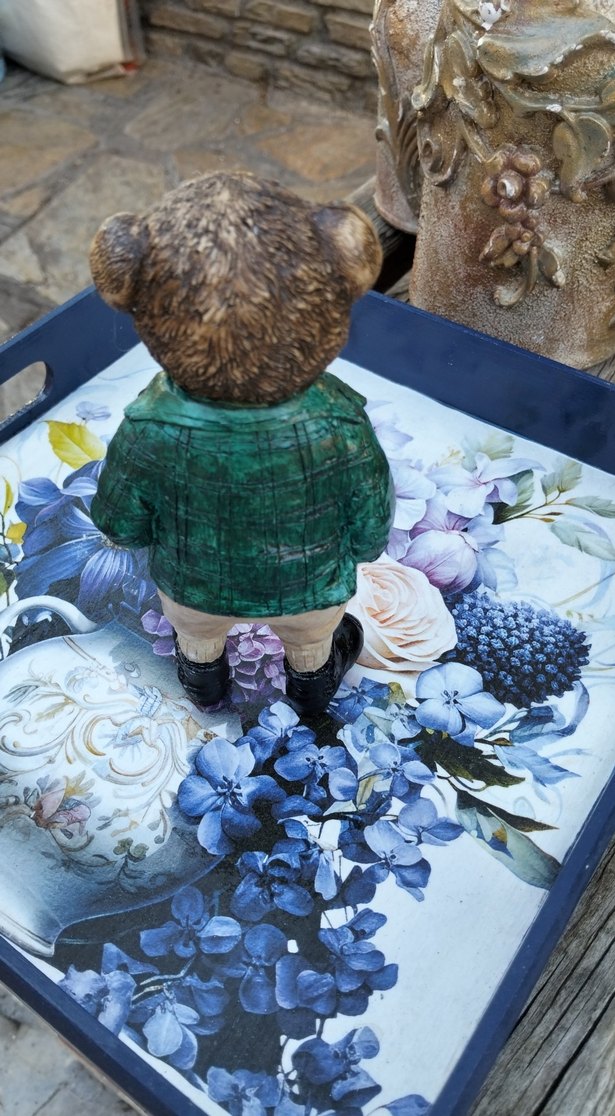 Koyu Kahverengi Ayı Figürü - Görsel 3