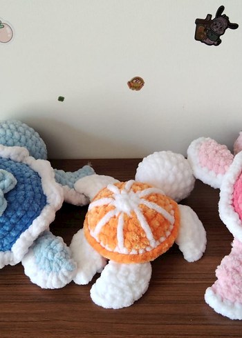 Tasarımcı Renkli Peluş Oyuncak Kaplumbağa