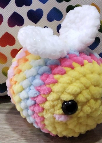 Tasarımcı Renkli Peluş Arı Oyuncak