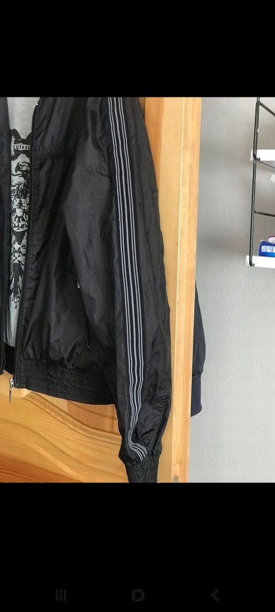 Siyah Fermuarlı Erkek Yağmurluk - Görsel 2