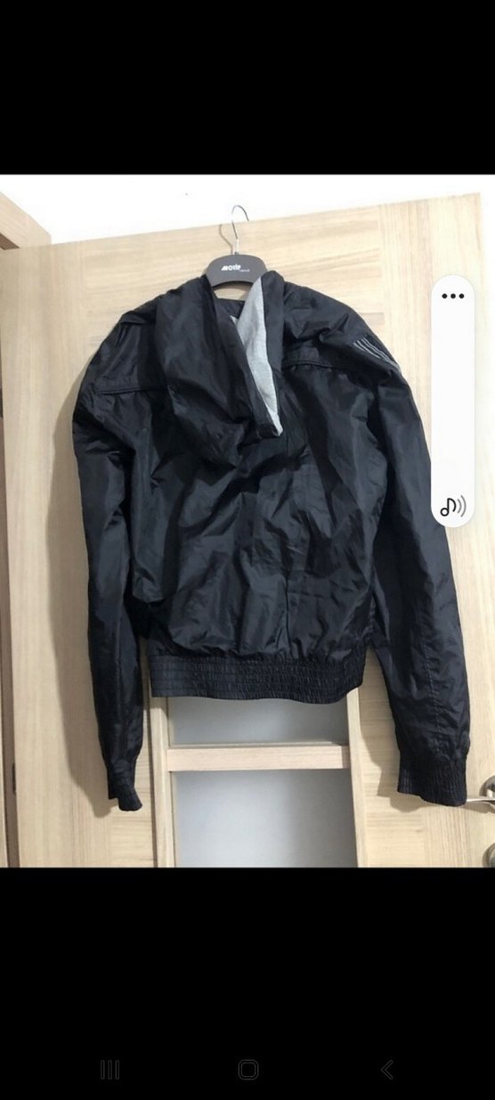 Siyah Fermuarlı Erkek Yağmurluk - Görsel 5