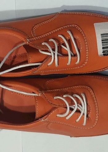 Minimalist kadın Turuncu Ayakkabı Bağcığı