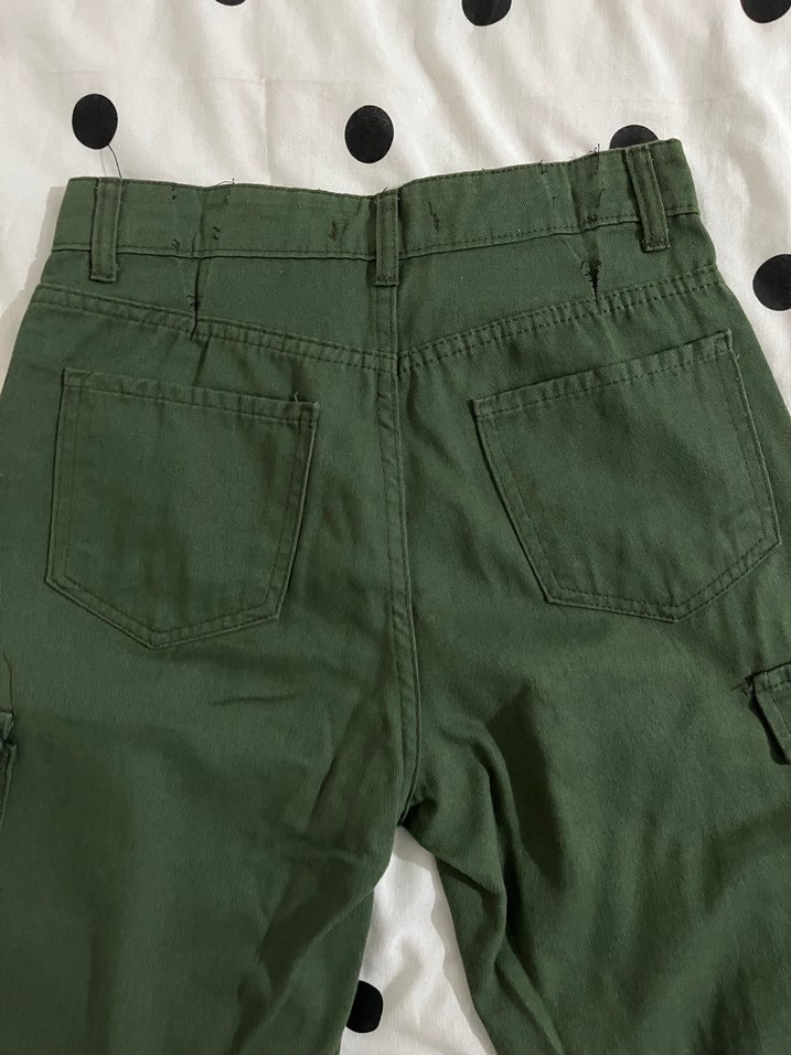 Haki kargo Pantolon - Görsel 4