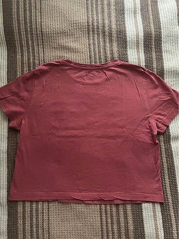 m Beden Crop pembe
