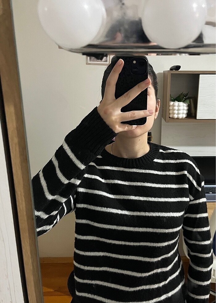 Çizgili kazak - Görsel 2