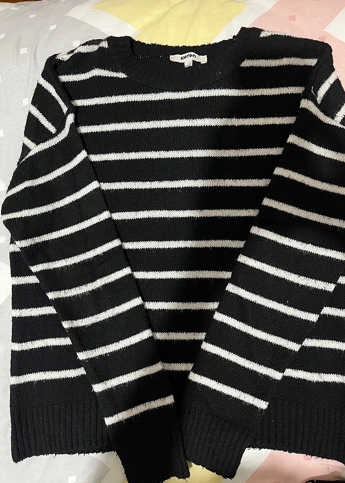 Çizgili kazak - Görsel 5