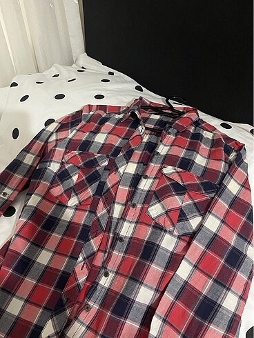 Unisex kareli gömlek - Görsel 2