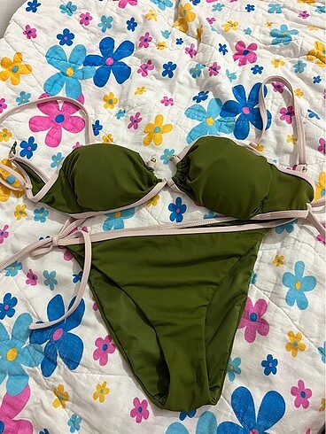 Sıfır hiç giyilmedi bikini takımı