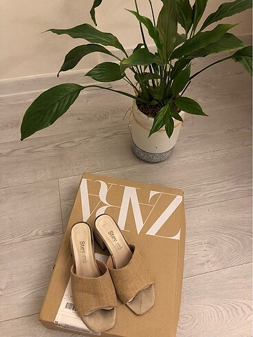 Zara Hasır terlik