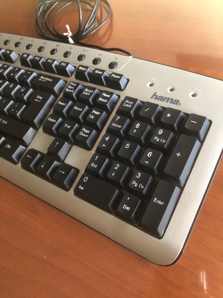 Hama Kablolu Usb Klavye - Görsel 2