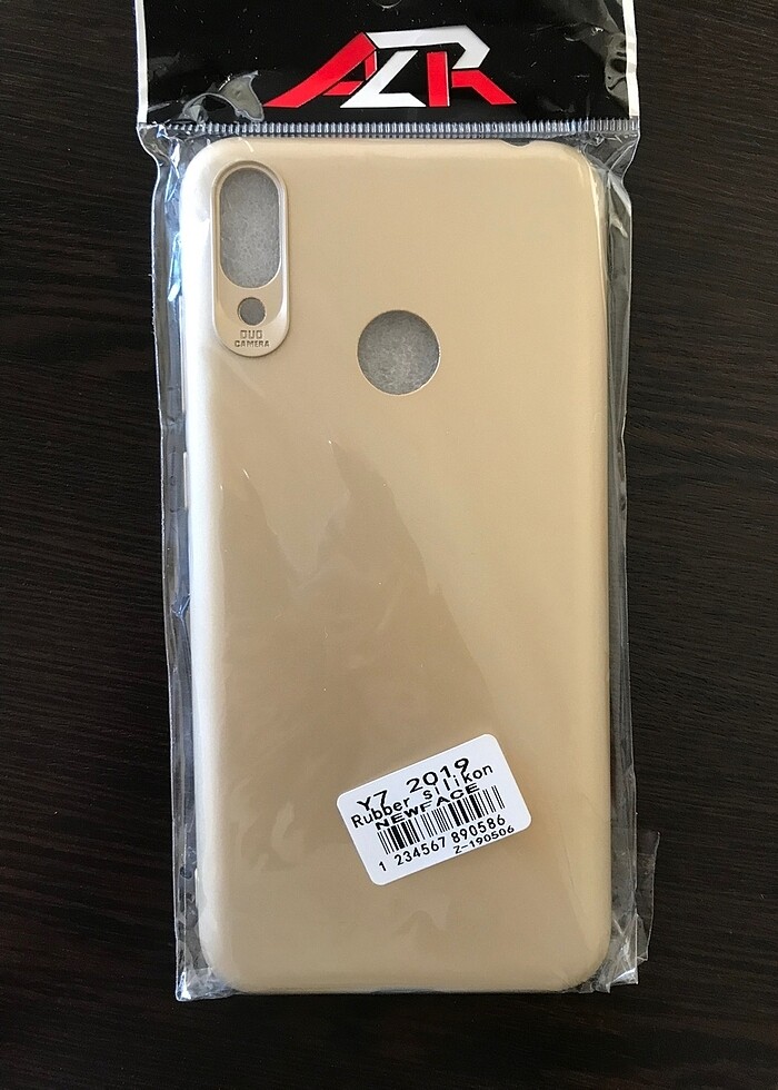 Sıfır Huawei Y7 2019 Kılıf Altın Rengi - Görsel 2