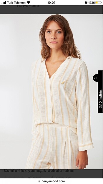 Nautıca pijama takımı