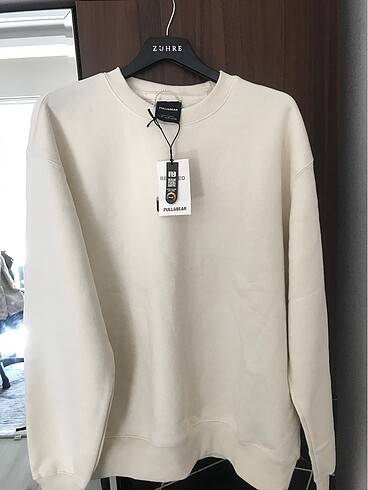 Sıfır Pull and bear m beden erkek sweatshirt