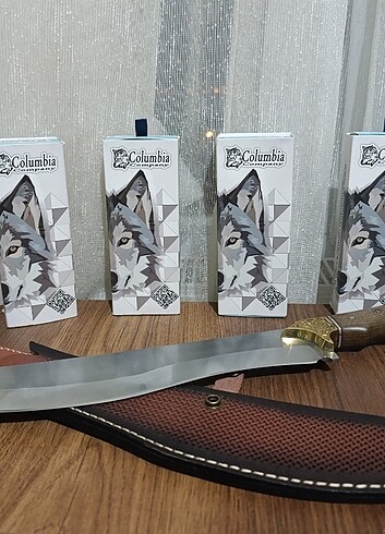 Beden 49 cm Kurt Başlı Pala Bıçak
