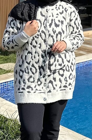 diğer Beden Angora hırka