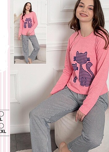 Pamuklu Süprem Bayan Pijama Takımı 