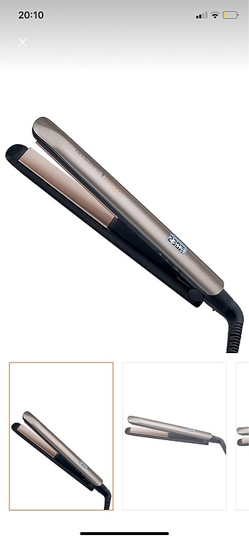 Saç düzleştirici Remington keratin 8540 modeli