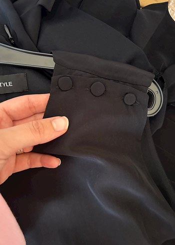 Siyah Pilili abiye - Görsel 3