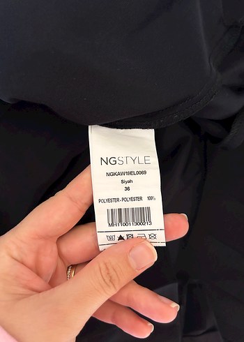 Siyah Pilili abiye - Görsel 4