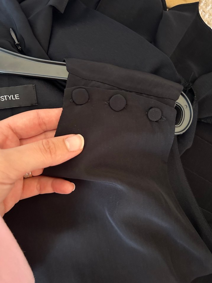 Siyah Pilili abiye - Görsel 3