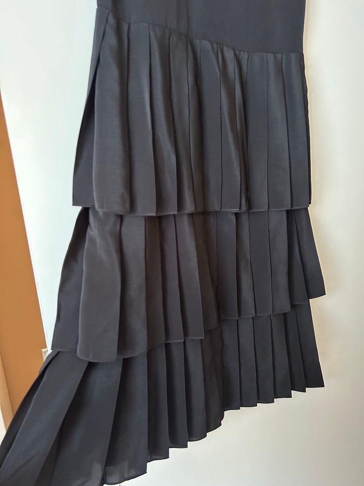 Siyah Pilili abiye - Görsel 5