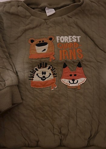 Erkek Çocuk Desenli Sweatshirt - Görsel 3