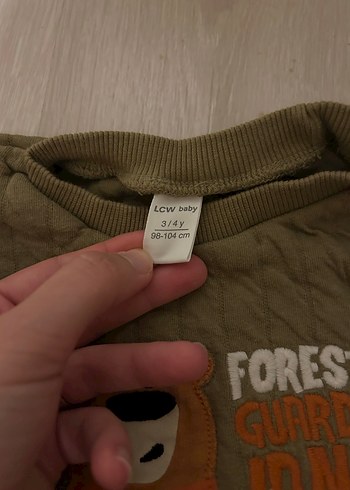 Erkek Çocuk Desenli Sweatshirt - Görsel 2