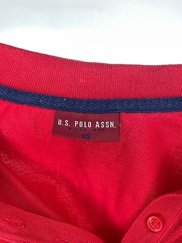 xs Beden kırmızı Renk U.S Polo Assn. T-shirt %70 İndirimli.