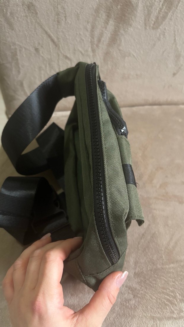 Kamuflaj Desenli Haki Bel Çantası - Görsel 3