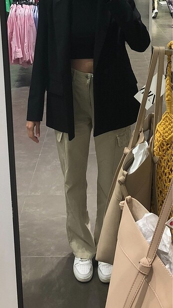Zara kargo pantalon