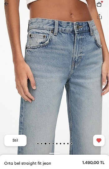 Pull and Bear Pul&bear straight jean