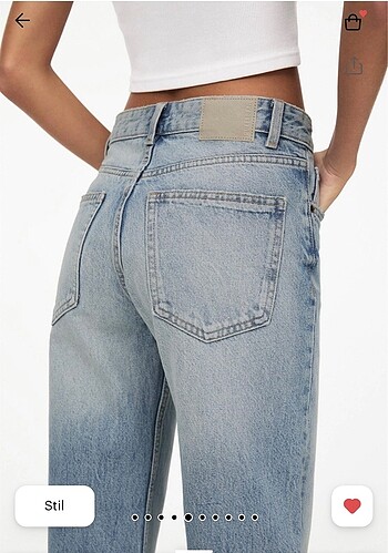 34 Beden Pul&bear straight jean