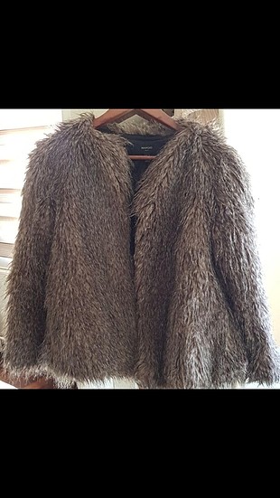 Mango peluş kürk