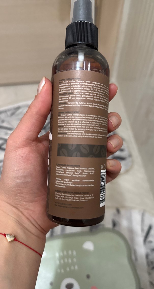 Coffee Therapy 2'si 1 Arada Saç ve Cilt Spreyi - Görsel 2