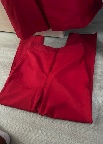 Milla Kırmızı Uzun Kesim Kadın Ceket - Görsel 2