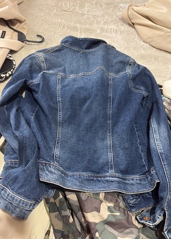 Mavi kot ceket - Görsel 3