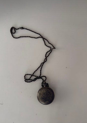 Gotik Vintage Cep Saati Beyaz Kadranlı - Görsel 5