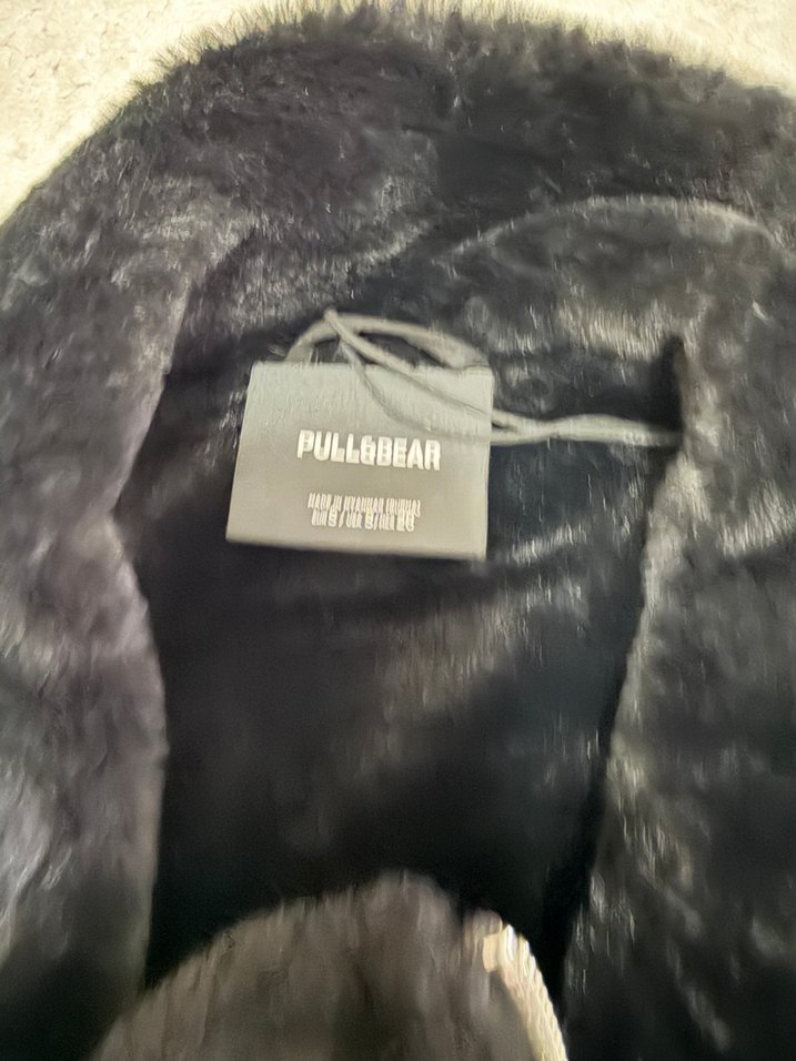 Siyah Süet Kürklü Biker Kadın Ceket - Görsel 2